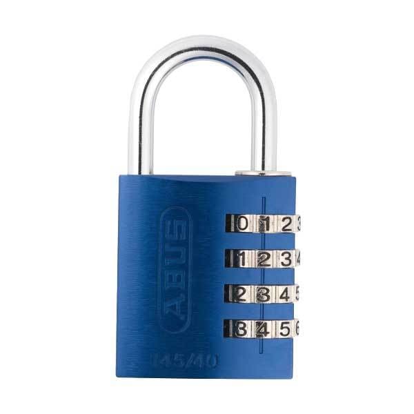 Abus: 145/40 C Aluminum Blue 4-Dial Resettable
